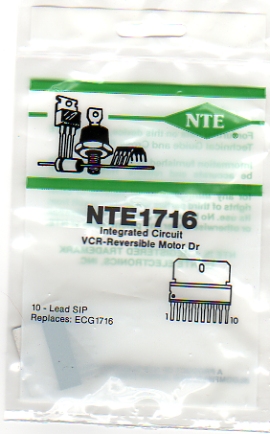 NTE1716 - IC Motor Control (Replacement LB1645) NTE1716 - IC Motor Control (Replacement LB1645)