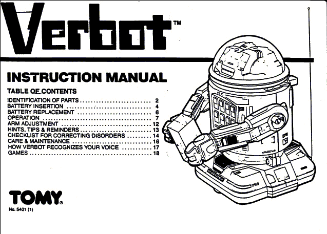Verbot Operators Manual Verbot Operators Manual
